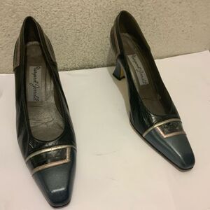 Margaret Jerrold Vintage Sparkly Heels Womens Size 10M Made In Spain